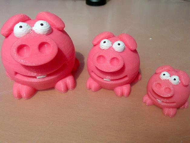 粉红猪一家-幸福的一家三口
