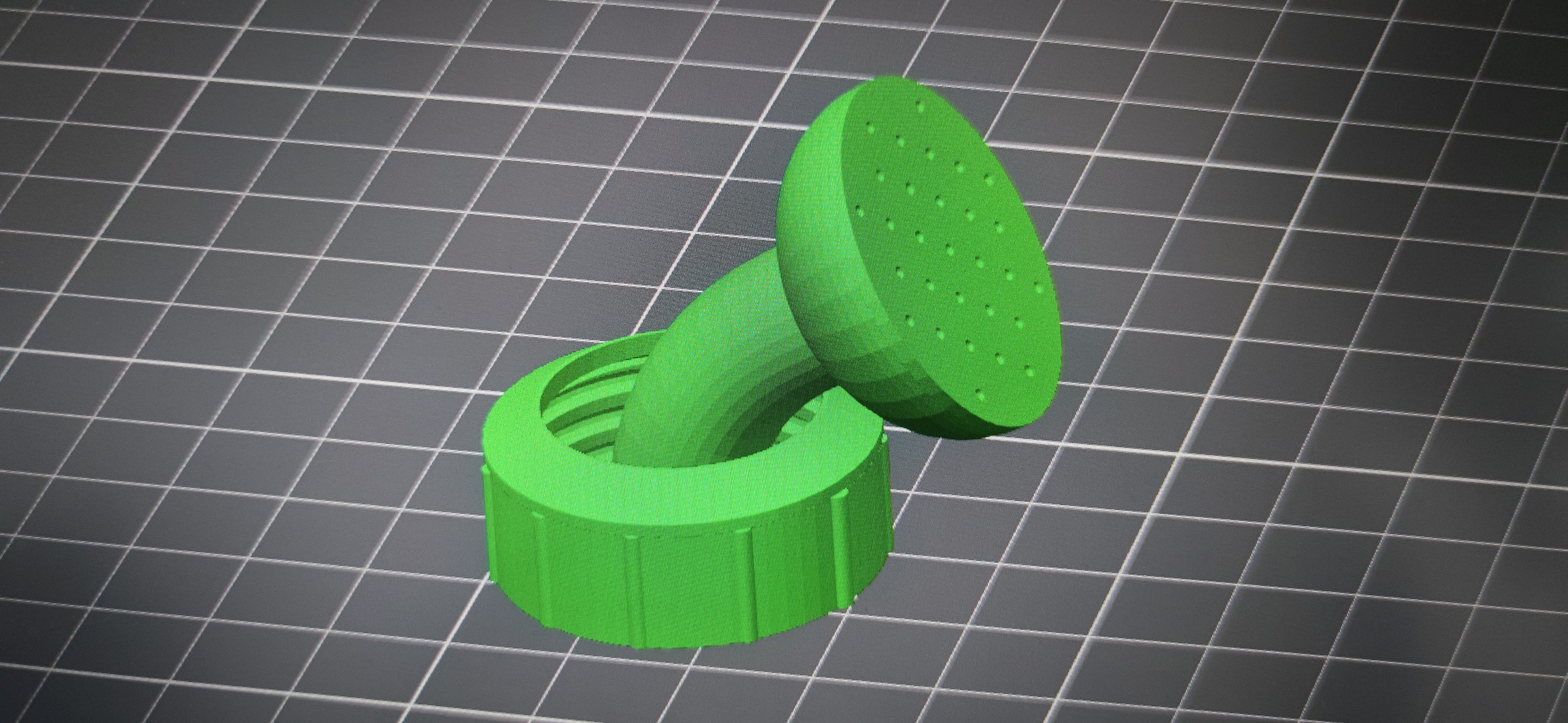 瓶盖喷壶3D打印模型