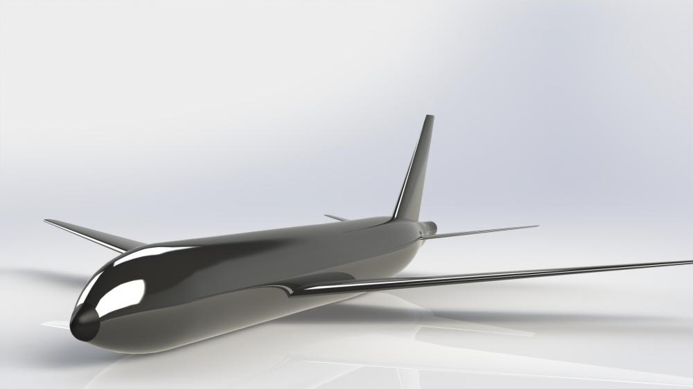 3D打印航空飞机模型