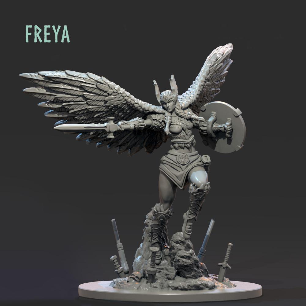 芙蕾雅 生育之神3D打印模型