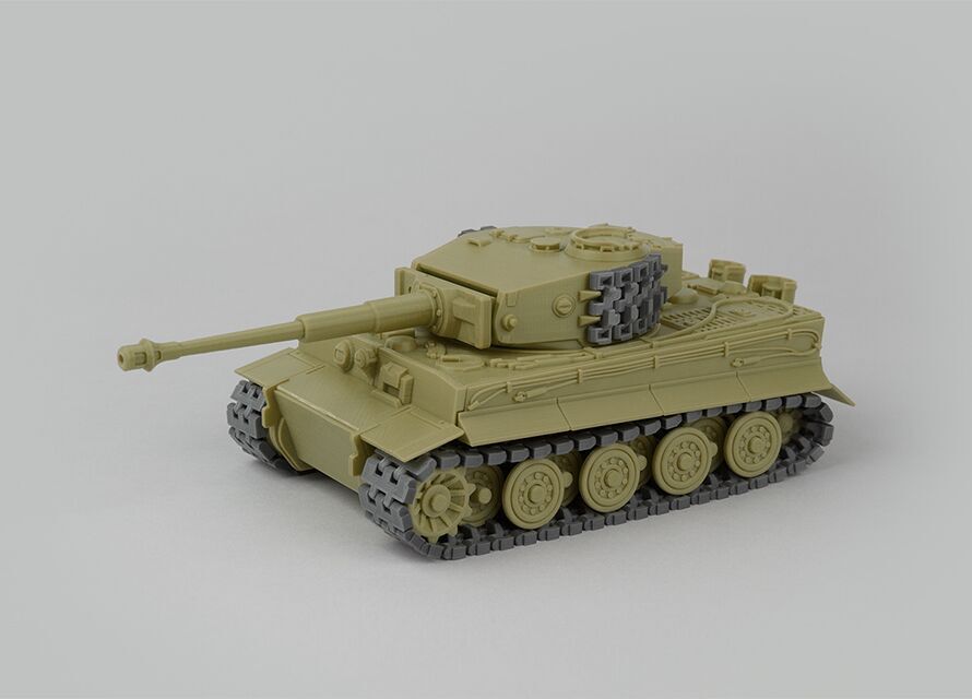 Fab365 折叠成型虎式坦克