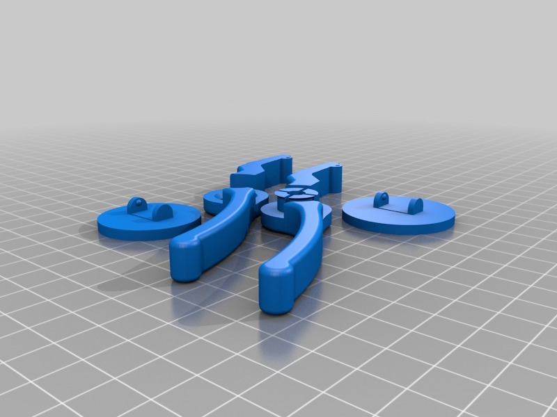 切纸器工具3D打印模型