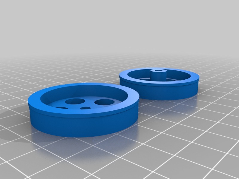 玩具车轮3D打印模型