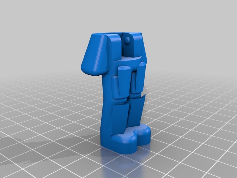 机器人骑士3D打印模型