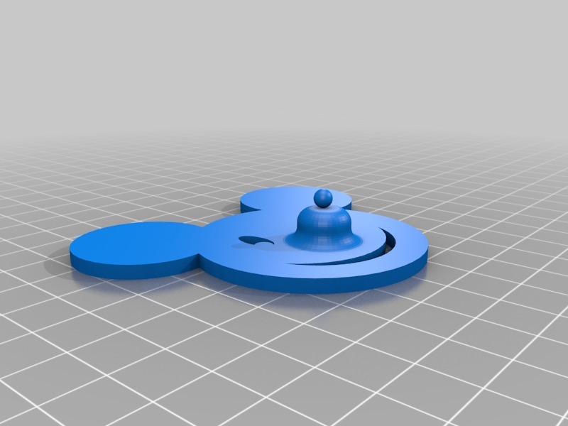 米奇鼠标垫3D打印模型