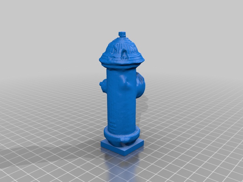 消防栓3d扫描打印模型3D打印模型