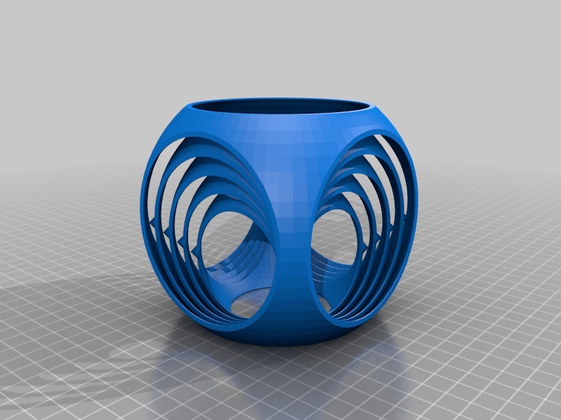陀螺立方体3D打印模型