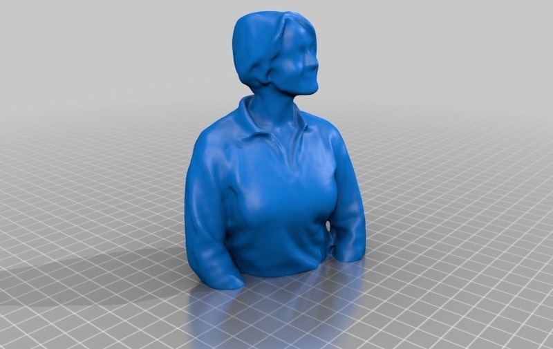 人物3d扫描打印模型3D打印模型