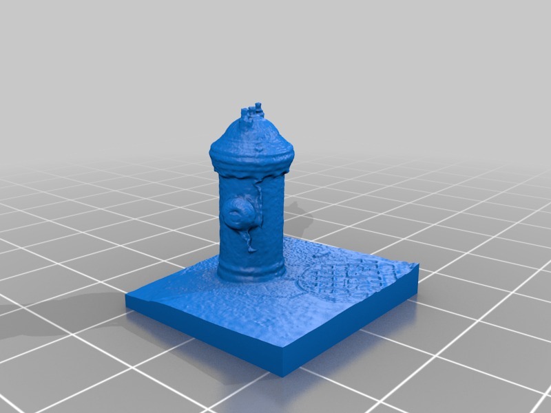 消防栓模型3D打印模型