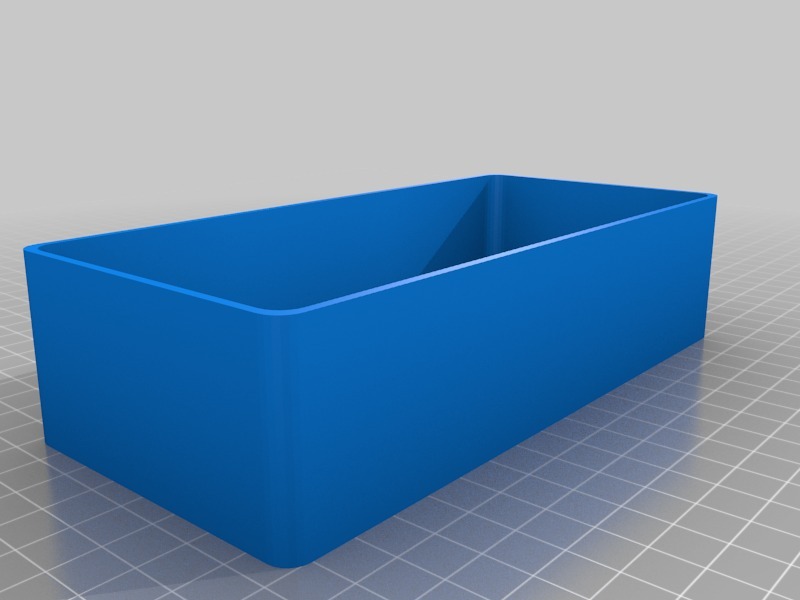 日式长方形便当盒3D打印模型
