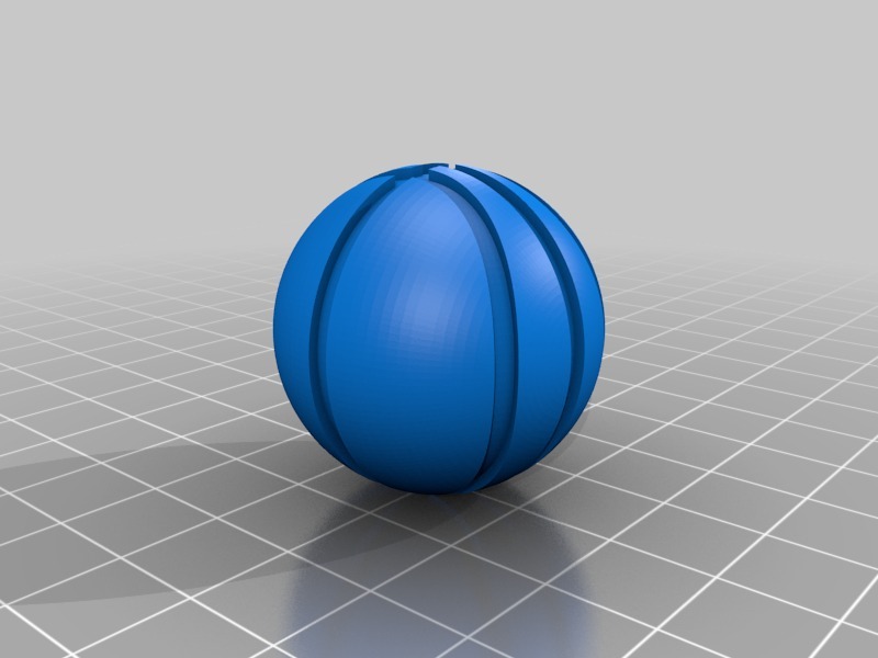 篮球3D打印模型