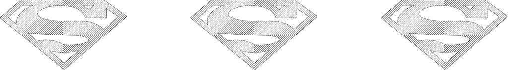 超人logo3D打印模型
