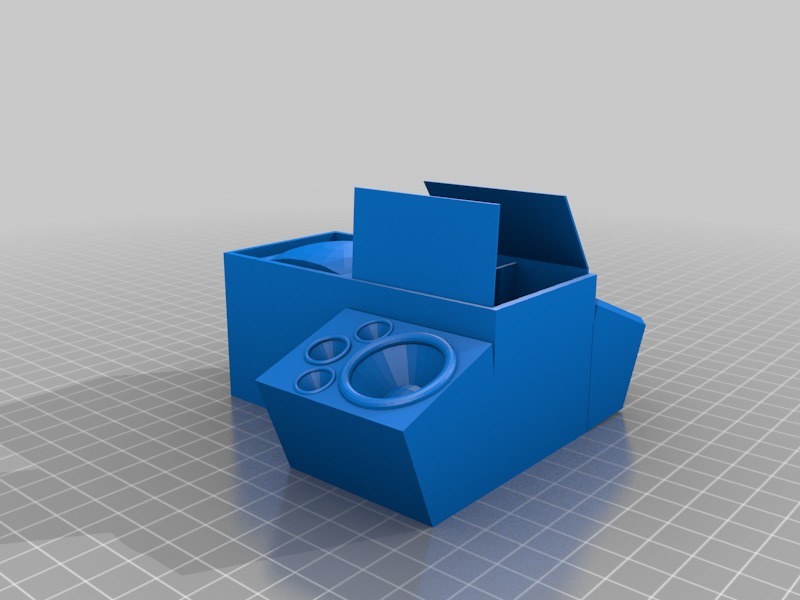 音响3D打印模型