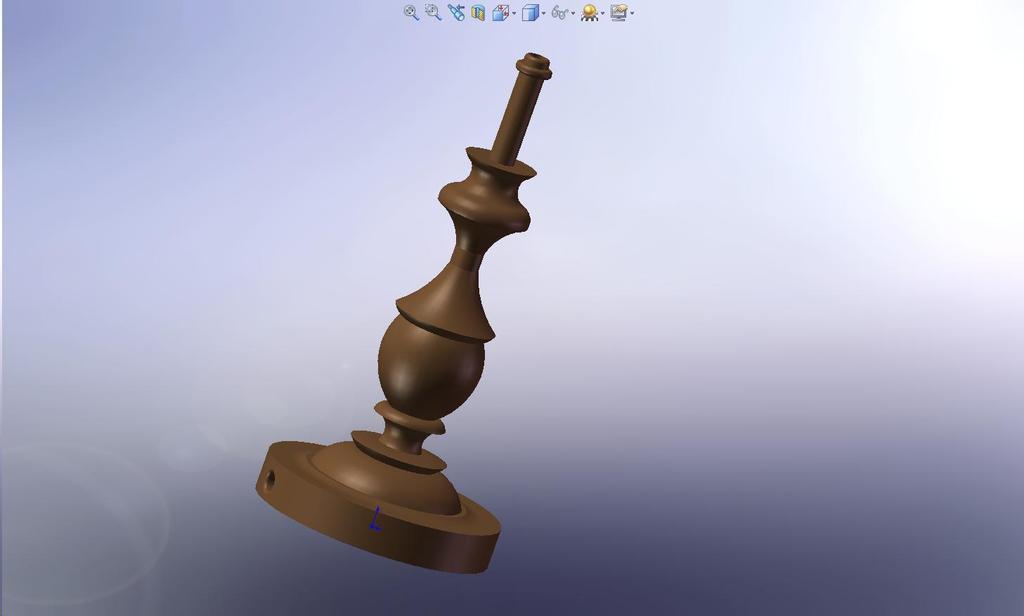 台灯架3D打印模型