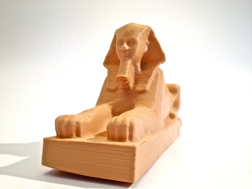 古埃及哈特谢普苏特的狮身人面像3D打印模型