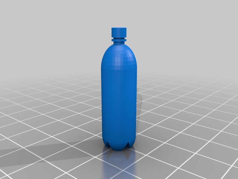 塑料瓶3D打印模型