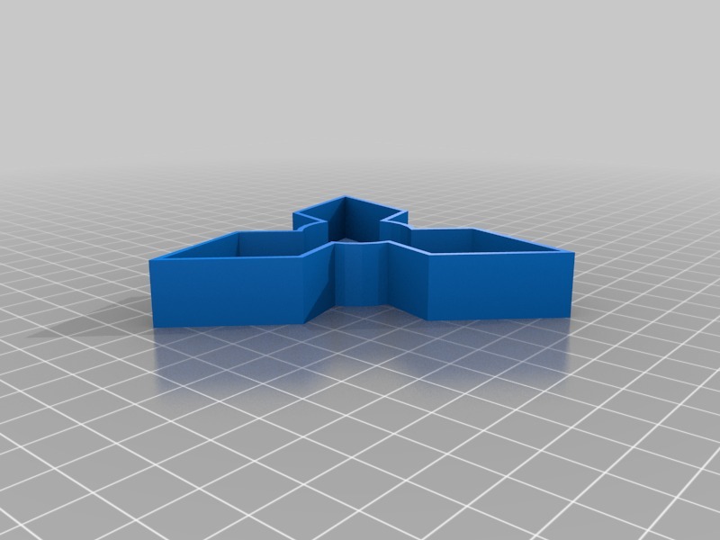 忍者飞镖造型饼干模具3D打印模型