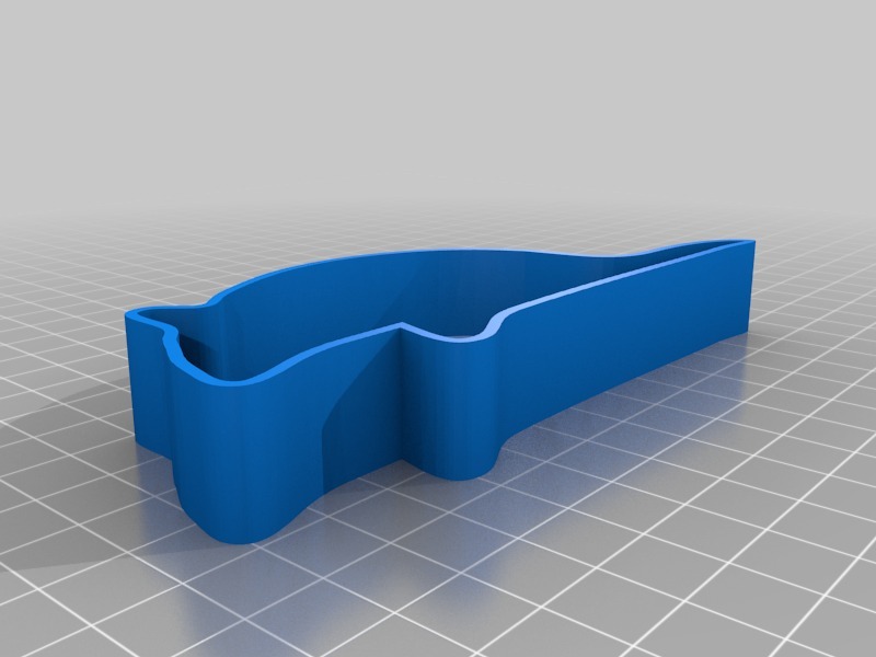 竹鼠饼干模具3D打印模型