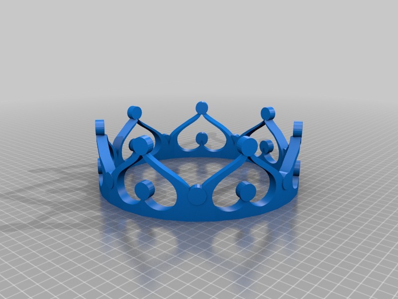 女王的皇冠3D打印模型