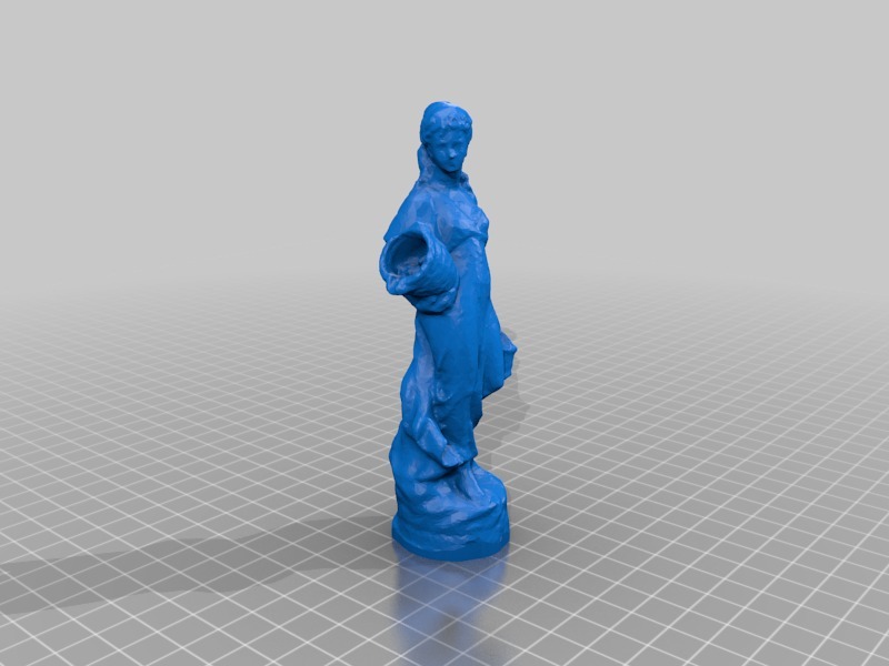喷泉艺术雕像3D打印模型