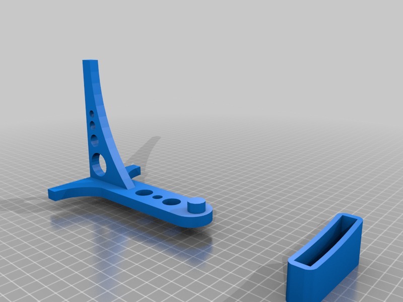 可调节的iPhone支架3D打印模型