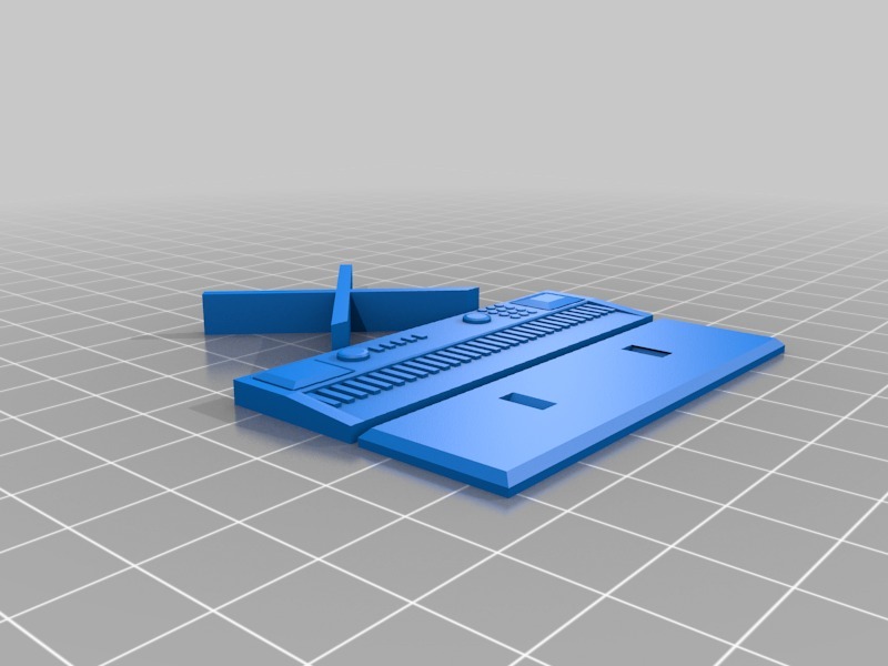 键盘3D打印模型