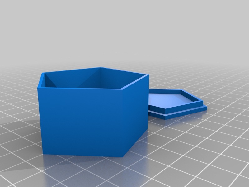 多角盒子3D打印模型