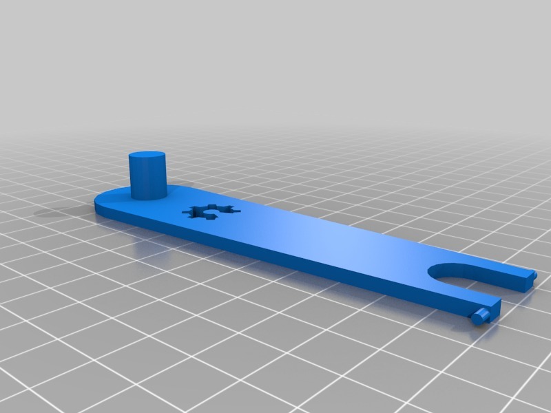 手电筒曲柄3D打印模型