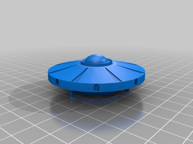 飞碟3D打印模型