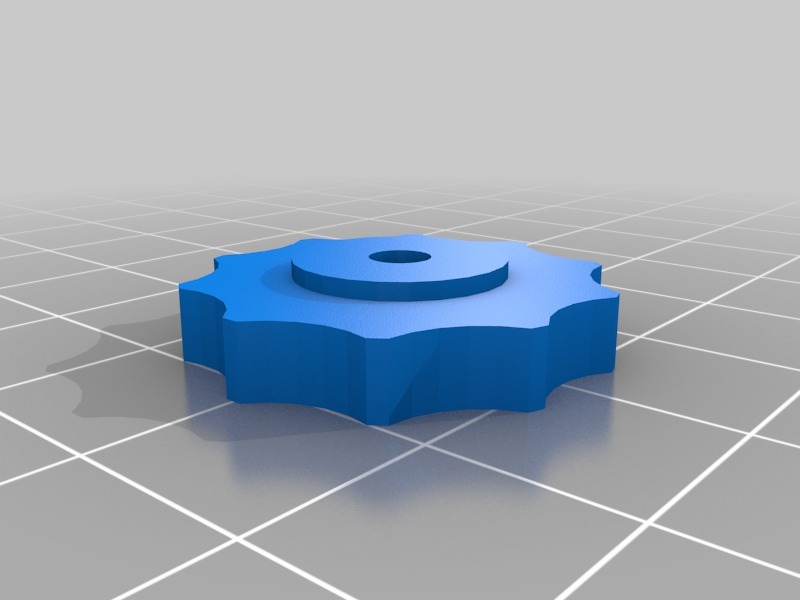 拇指轮3D打印模型