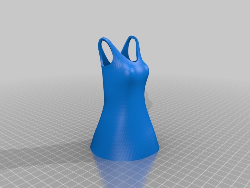连衣裙3D打印模型