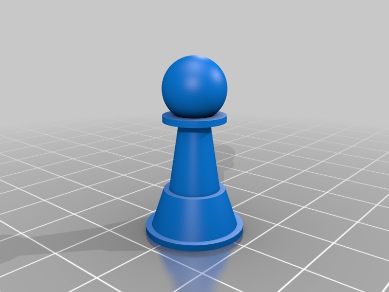 棋子3D打印模型