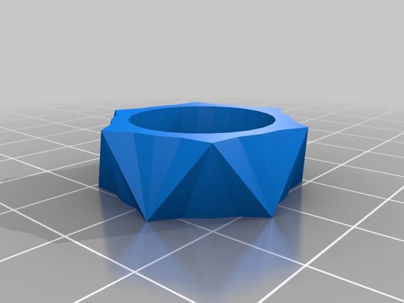 几何环3D打印模型