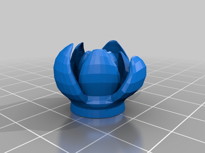 玫瑰3D打印模型