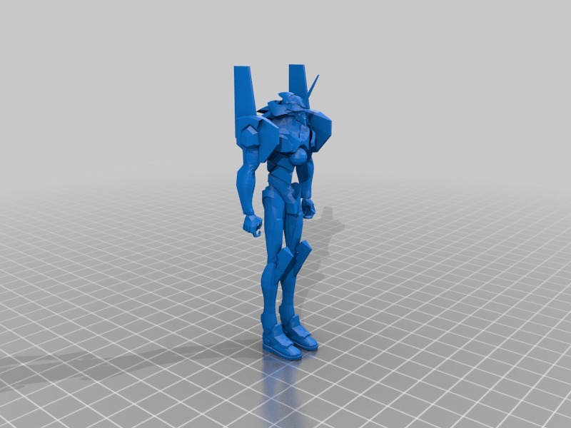 EVA新世纪福音战士手办3D打印模型