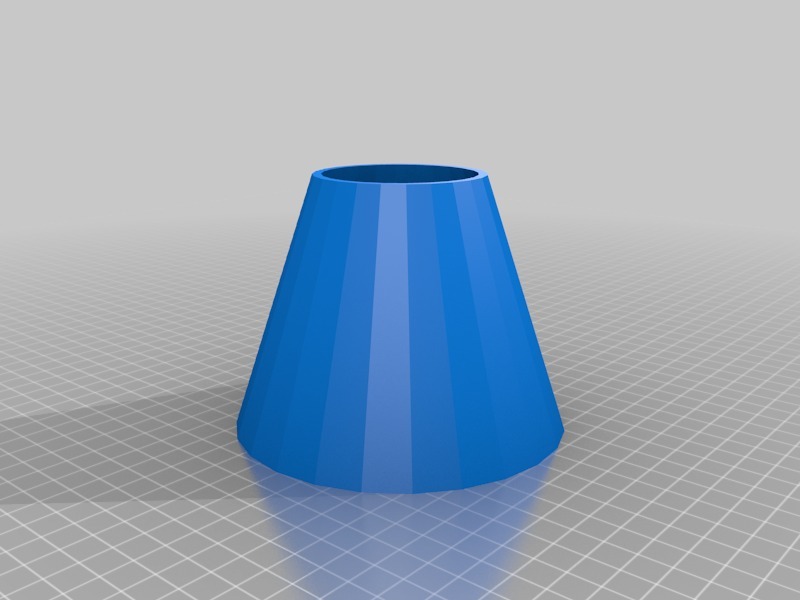 简易的灯罩3D打印模型