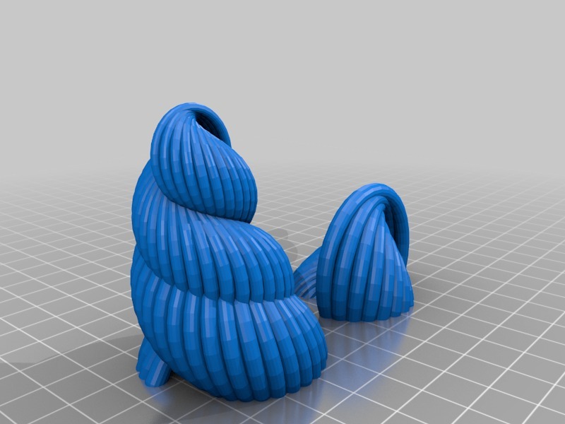 海螺3D打印模型
