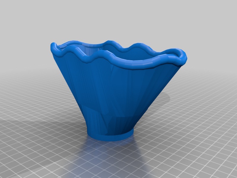 波浪碗3D打印模型