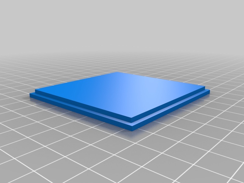 立方体拼图盒子3D打印模型