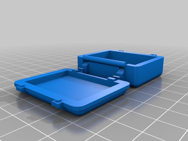 铰链迷你鹈鹕箱3D打印模型