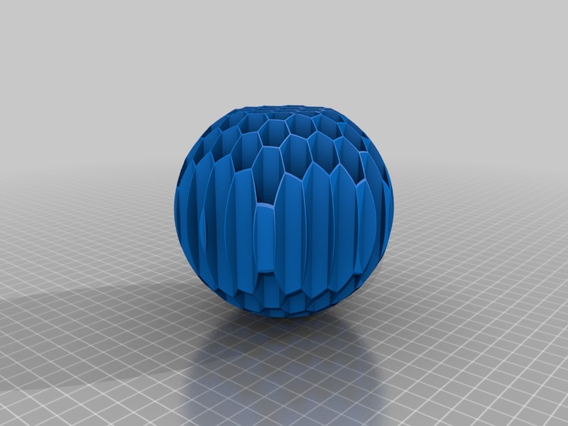 蜂窝球3D打印模型