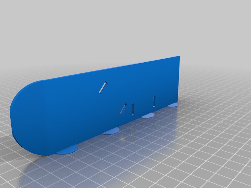 滑雪板3D打印模型