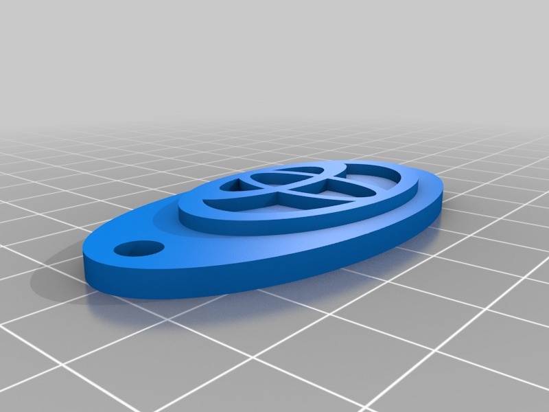 丰田钥匙扣3D打印模型