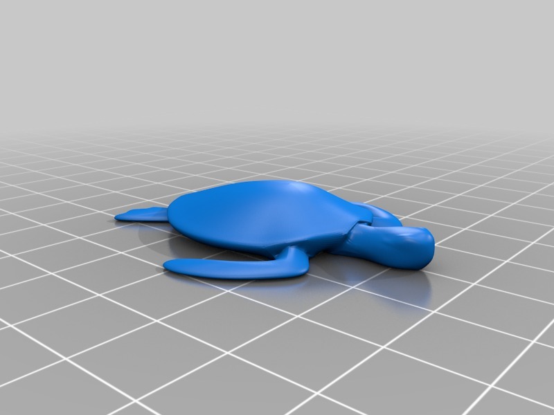 海龟3D打印模型