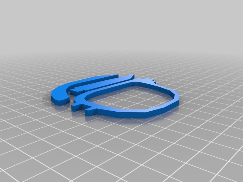 DIY眼镜3D打印模型