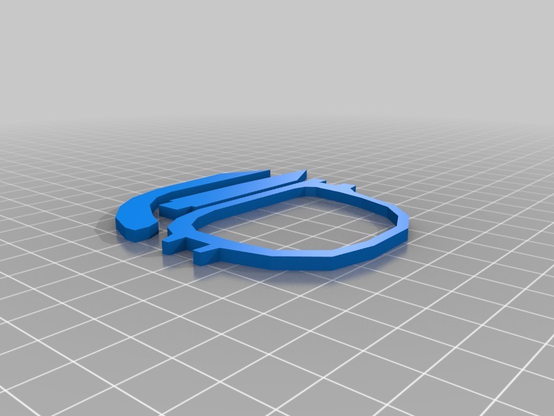 DIY眼镜3D打印模型