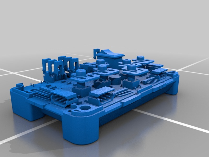 机器人bioloid支架3D打印模型
