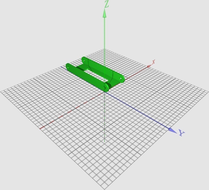 PLM腿段支架3D打印模型