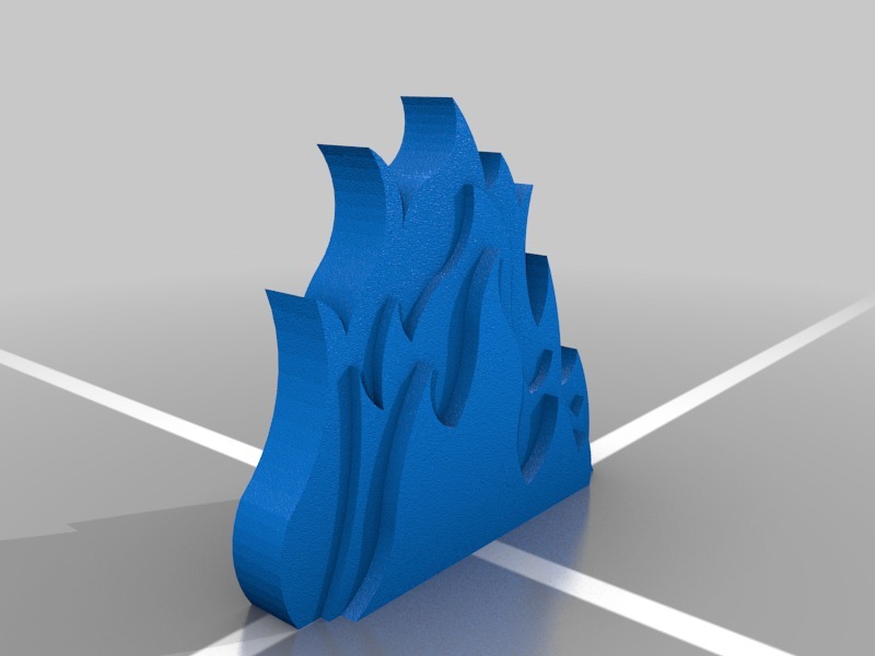 极客篝火3D打印模型