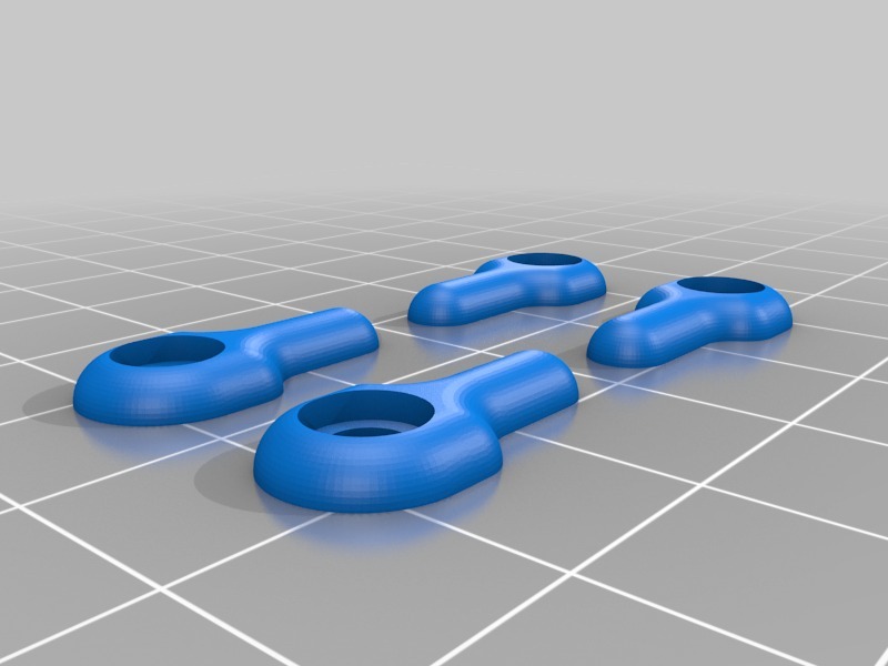 螺栓选项卡3D打印模型
